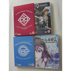 GHOST IN THE SHELL 3 DVD INDIVIDUAL ELEVEN THE LAUGHING MAN SOLID STATE SOCIETY